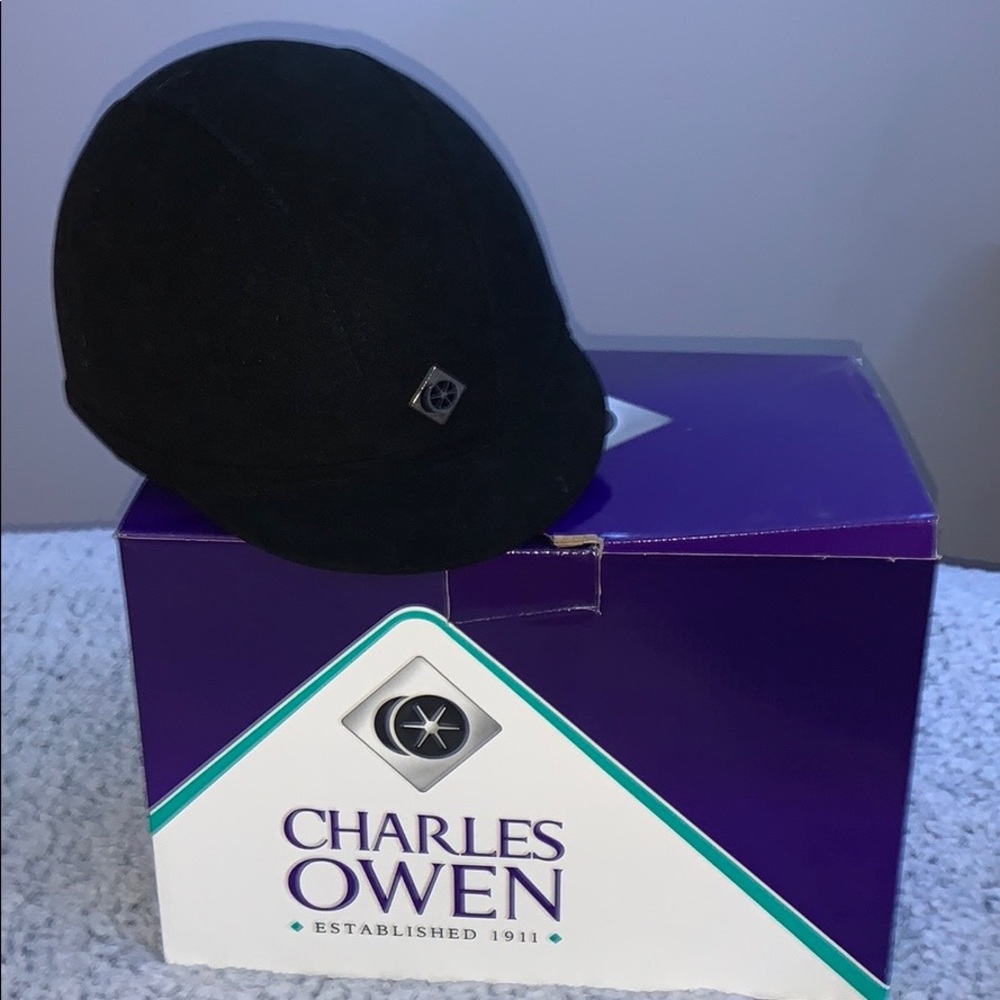 charles owen helmet